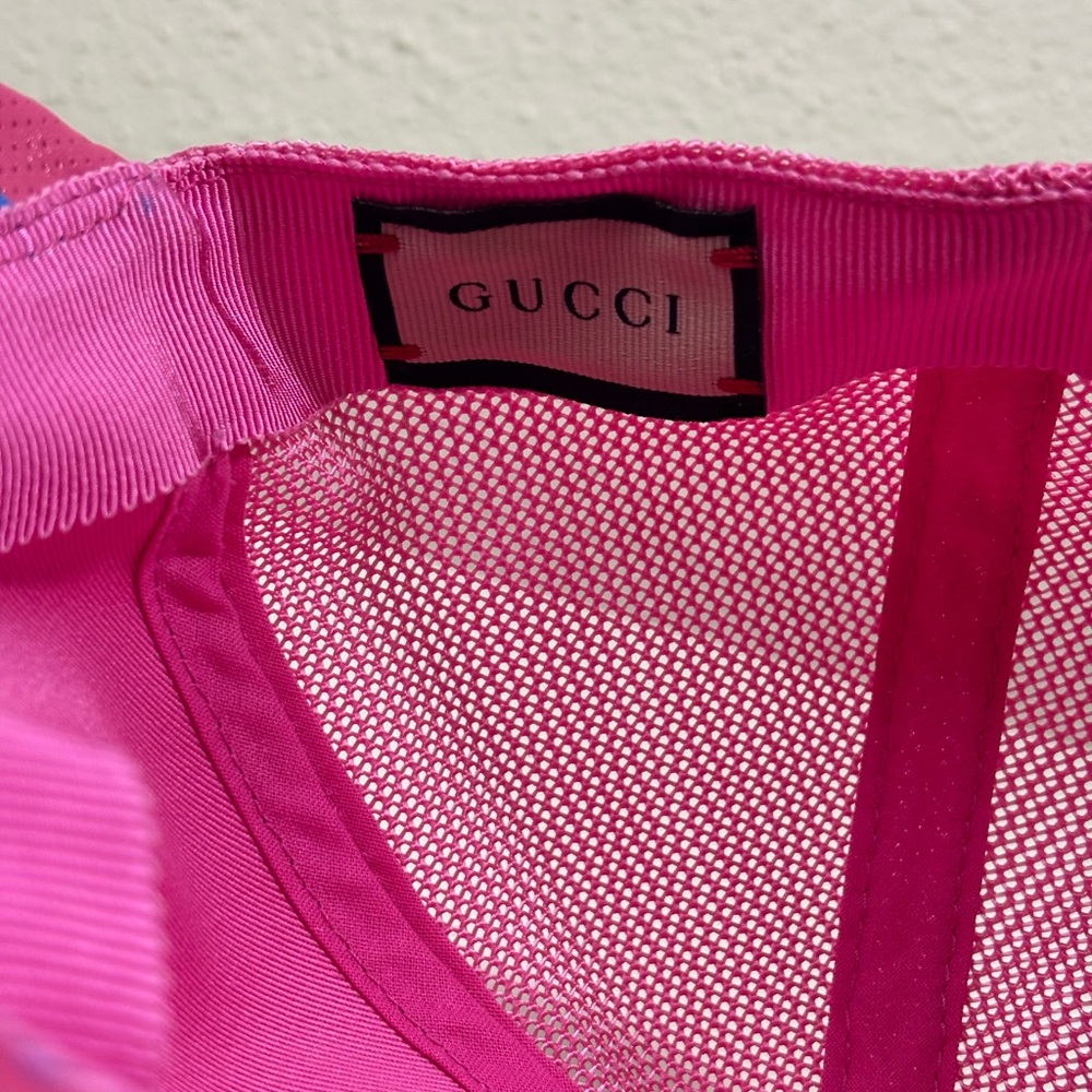 Gucci GG Leather Baseball Cap - Picture 7 of 10